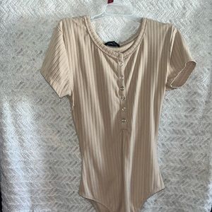 Tan Body Suit